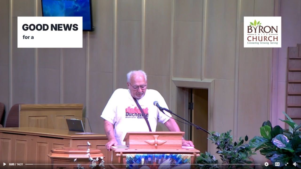 A screenshot of Rick Young sharing this testimony