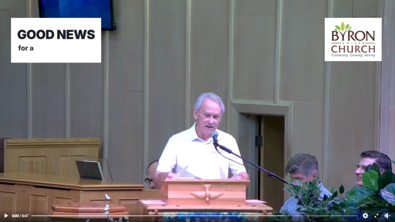A screenshot of the thumbnail of Don Scanlon's testimony